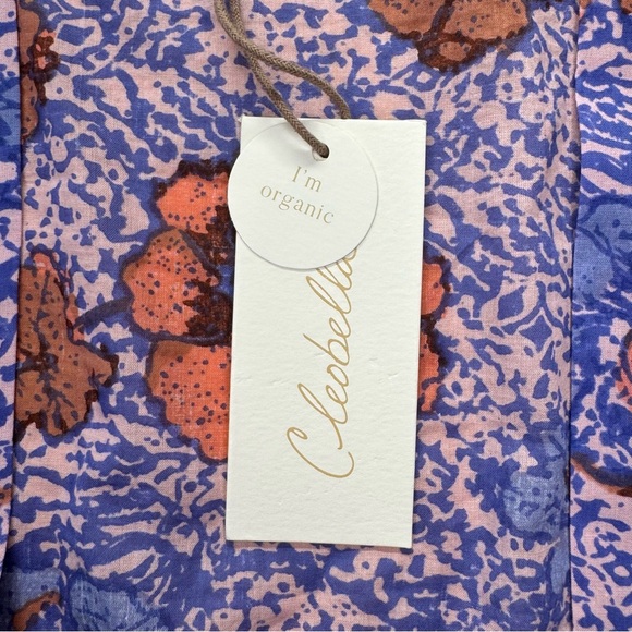 Cleobella Floral Tunic in Blue and Pink - Picture 10 of 11